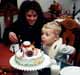 Andrea and Joe with cake
